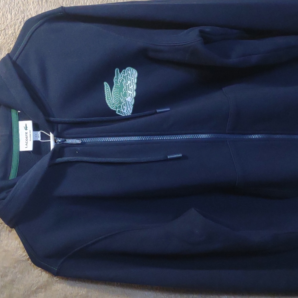 Navy Blue Lacoste light weight jacket